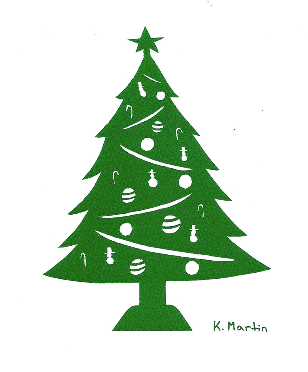 Note Cards - Christmas Tree
